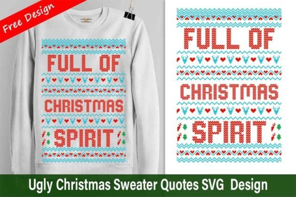 Christmas Sweater Svg Files Free Graphics and Crafts