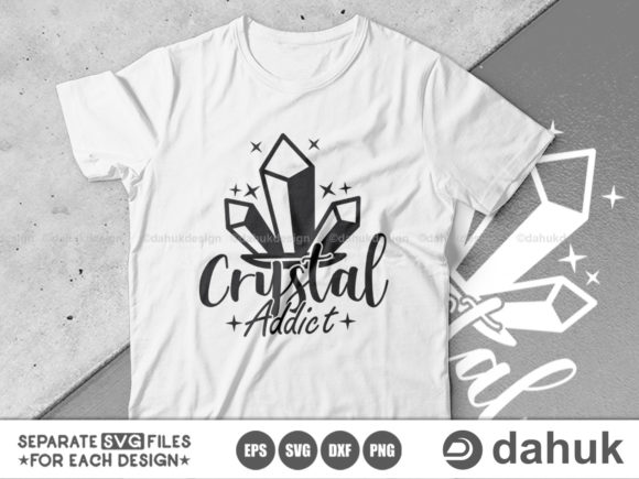 Critical Review: Crystal Addict T-Shirt SVG for Embroidery