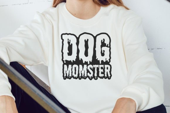Dog Momster SVG: Halloween Graphics for Crafts and Design