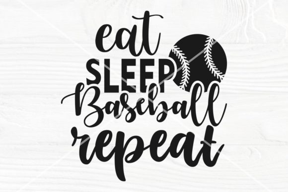 Eat Sleep Baseball Repeat Svg, Baseball Review
