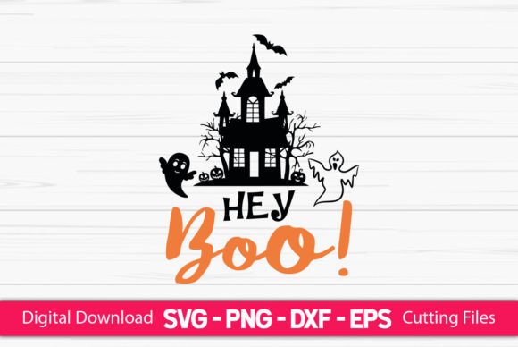 Hey Boo Funny Halloween Graphics and Crafts Review