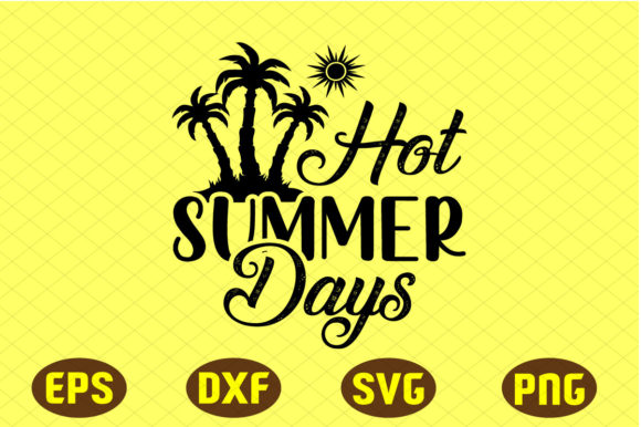 Hot Summer Days Svg Bundle: Graphics for Crafts and Content