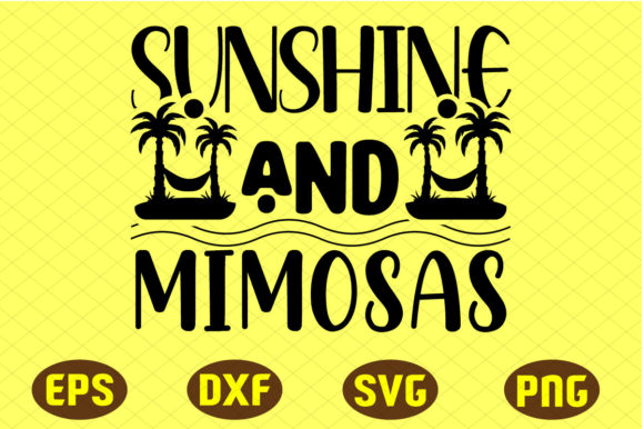 Sunshine and Mimosas Svg Bundle: Graphics for Crafts