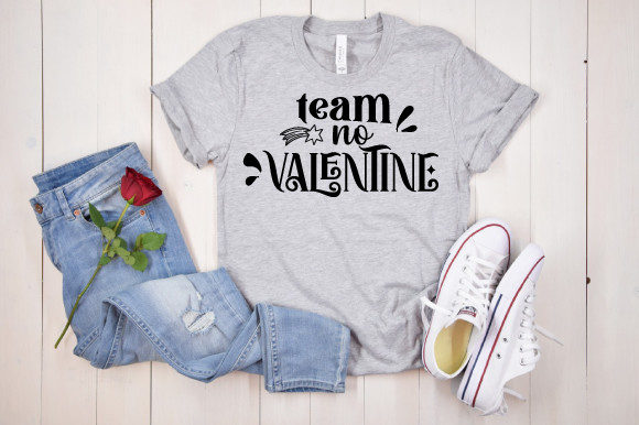 Team No Valentine Graphics for Crafts and Content